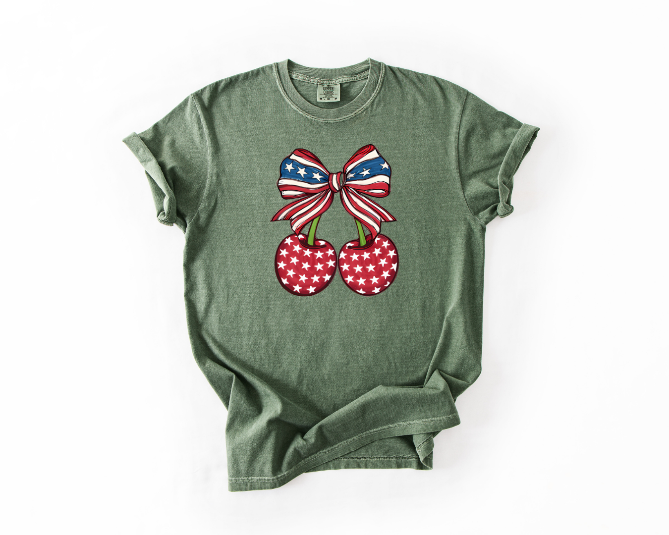 Cherries Flag Print