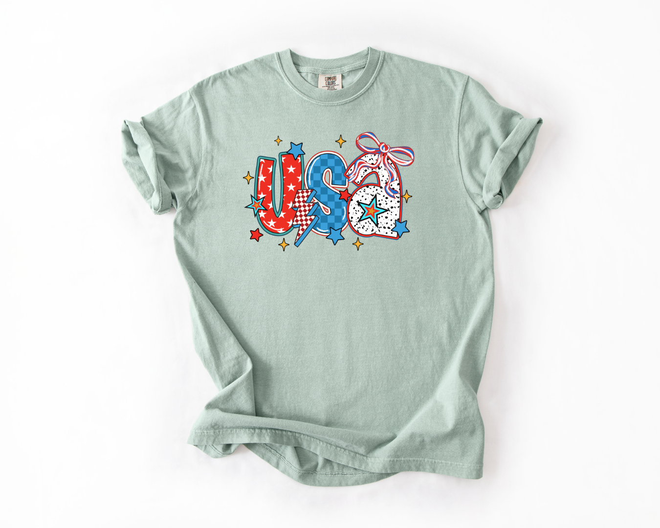 USA Coquette Red White Blue