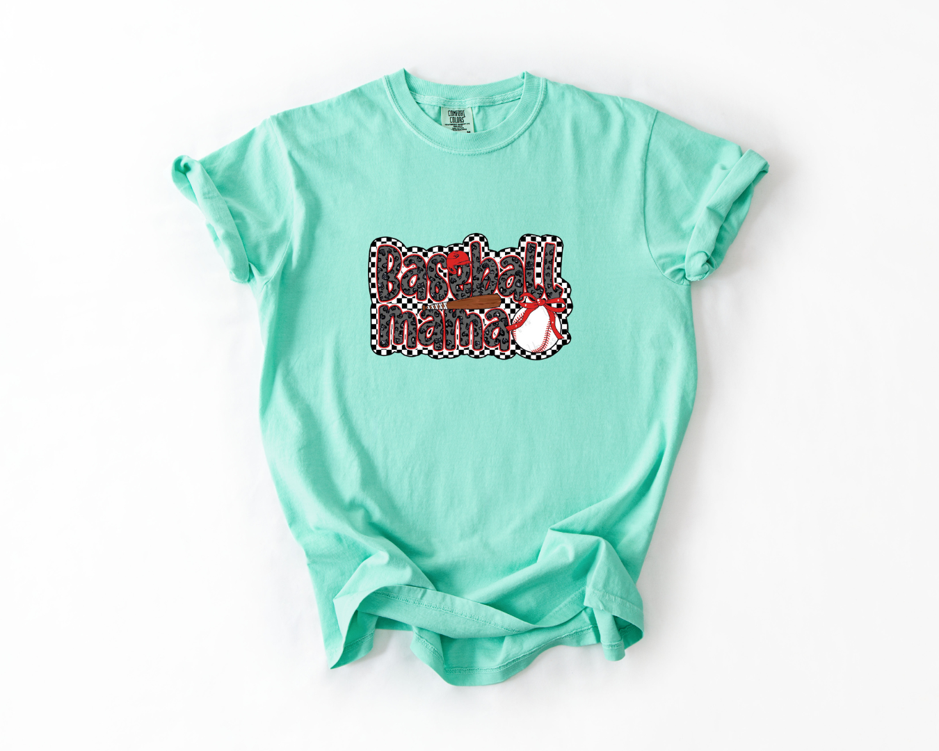 Trendy Baseball Mama Red