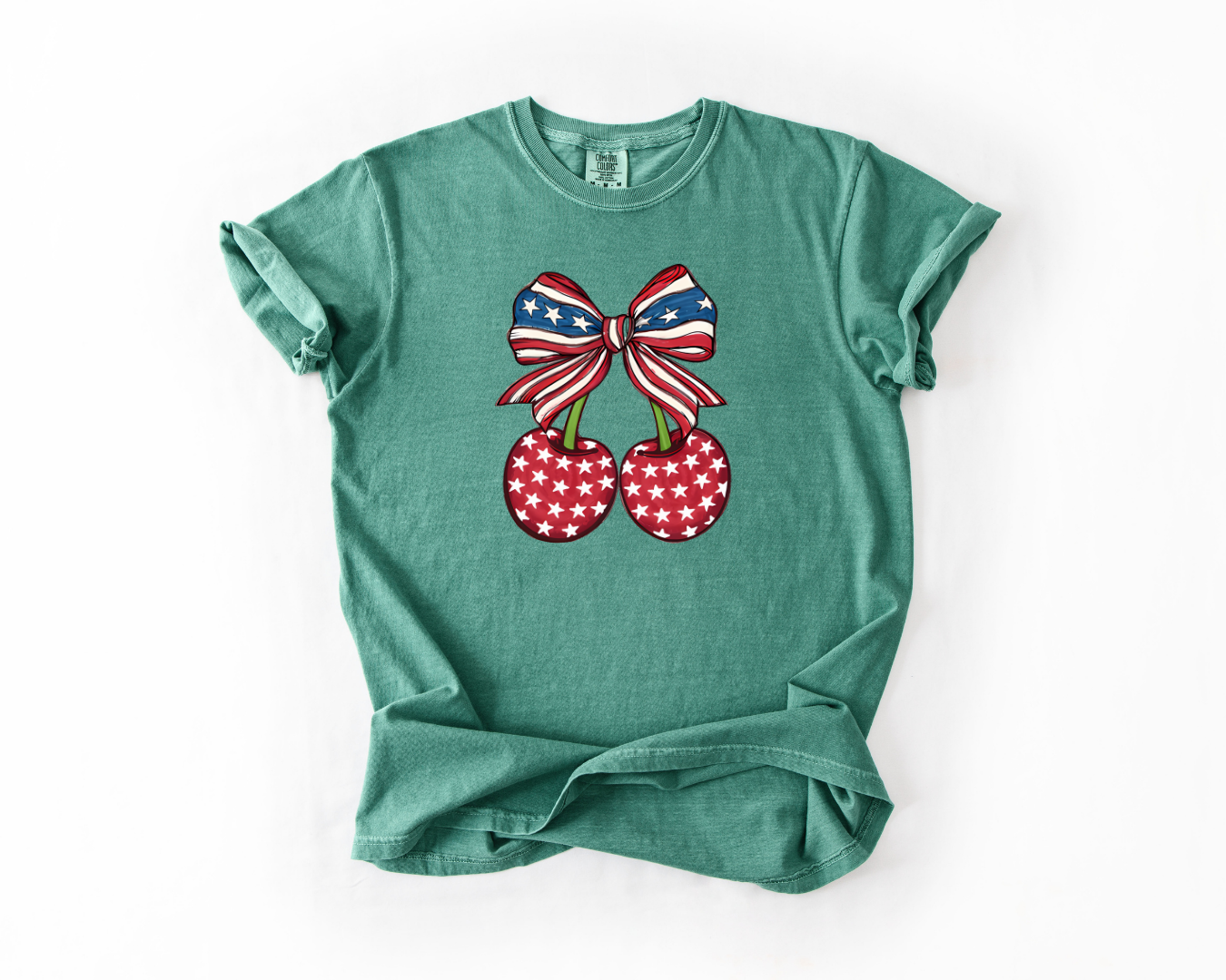 Cherries Flag Print