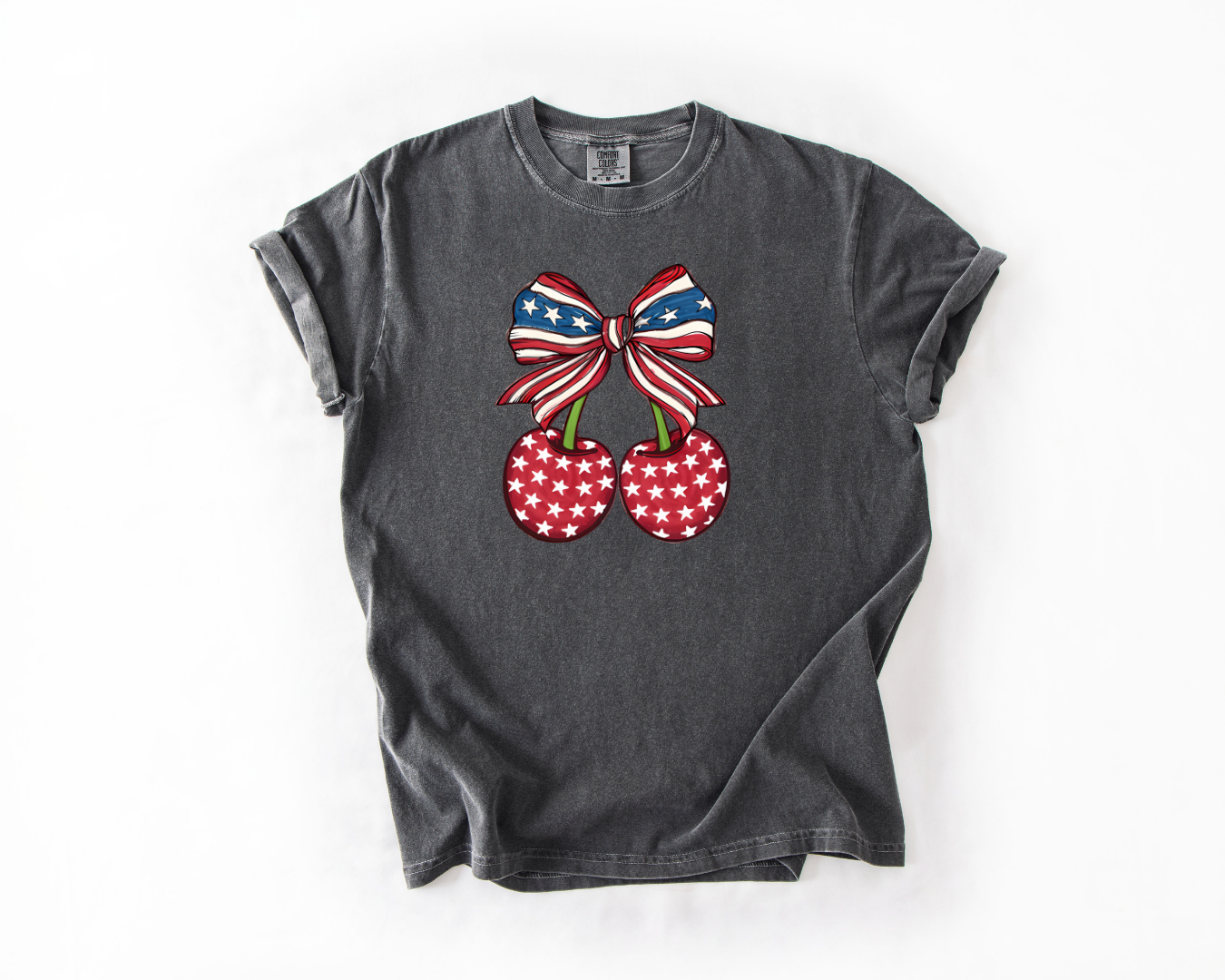 Cherries Flag Print