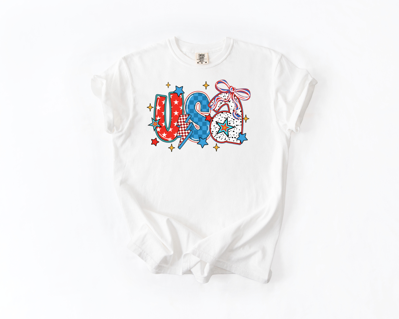 USA Coquette Red White Blue