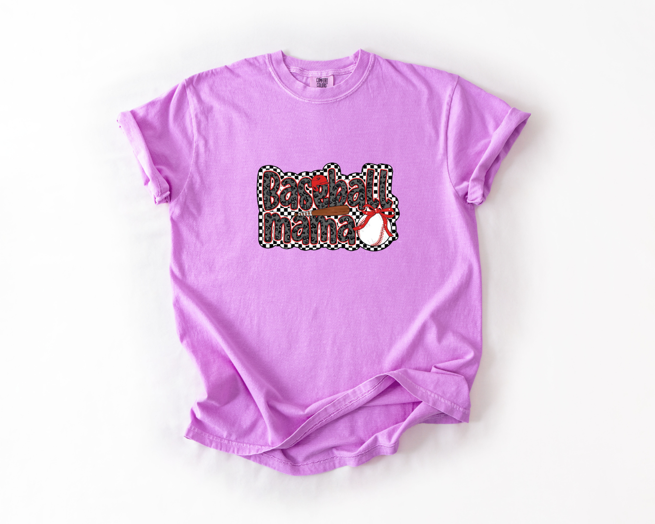 Trendy Baseball Mama Red