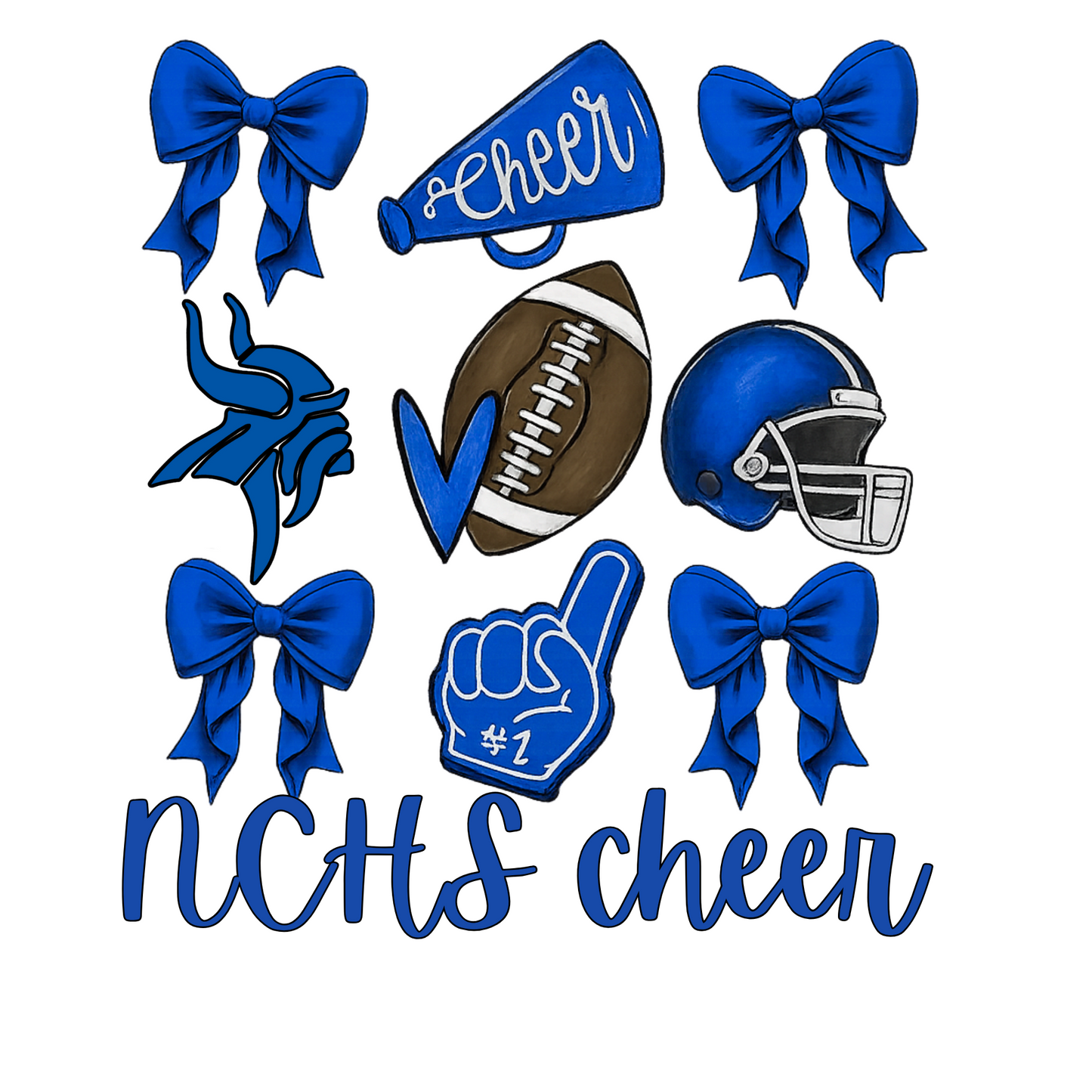 NCHS Cheer Youth T-Shirt (Rush Fee Included)
