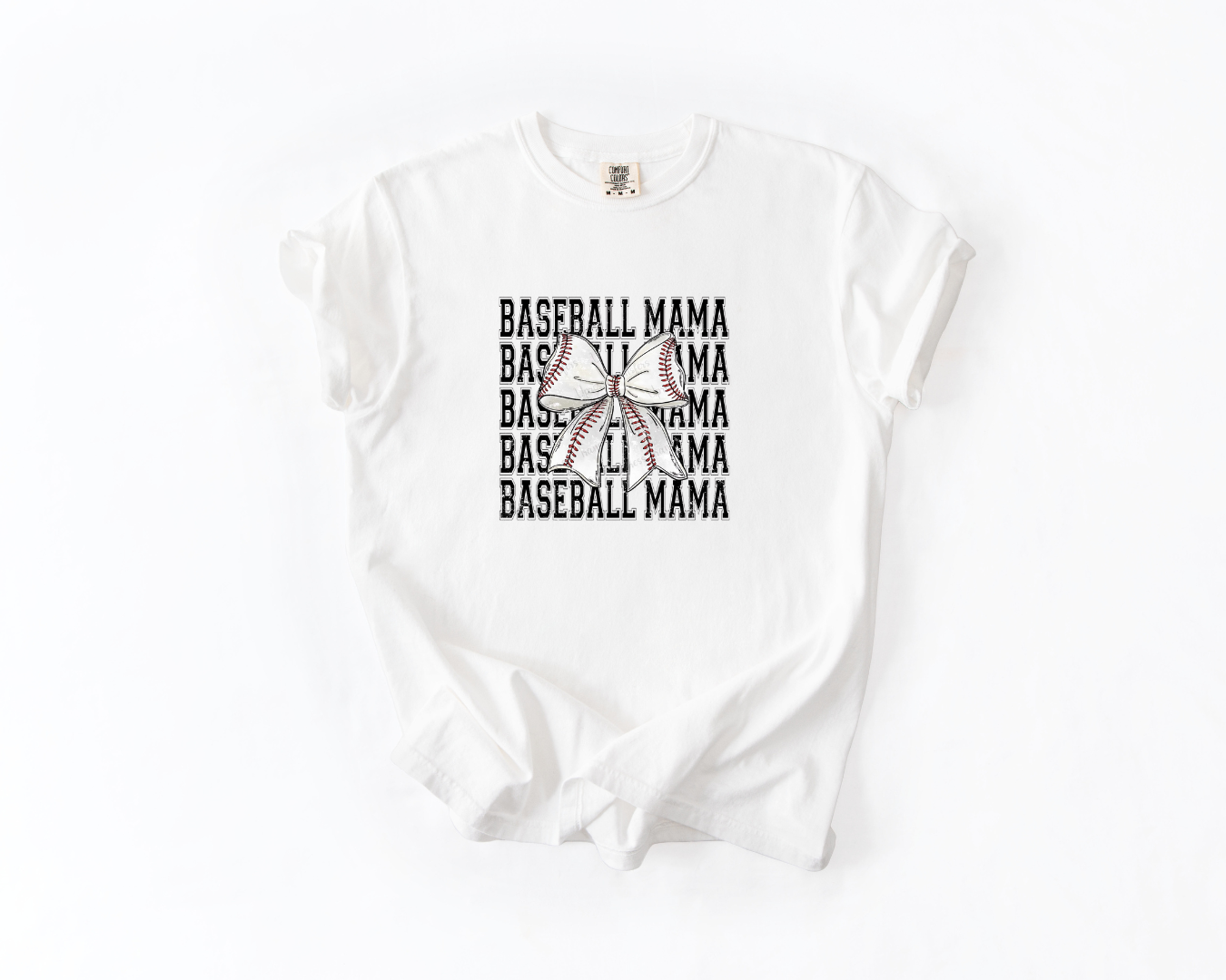 Baseball Mama Red X5