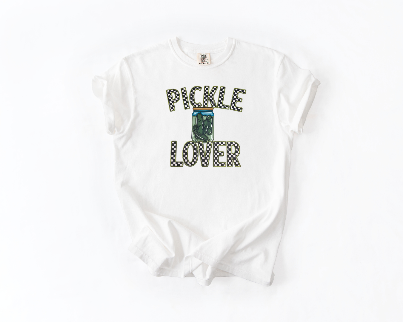 Pickle Lover Checkered