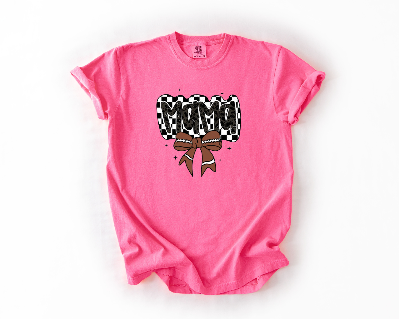 Football Mama with Bow