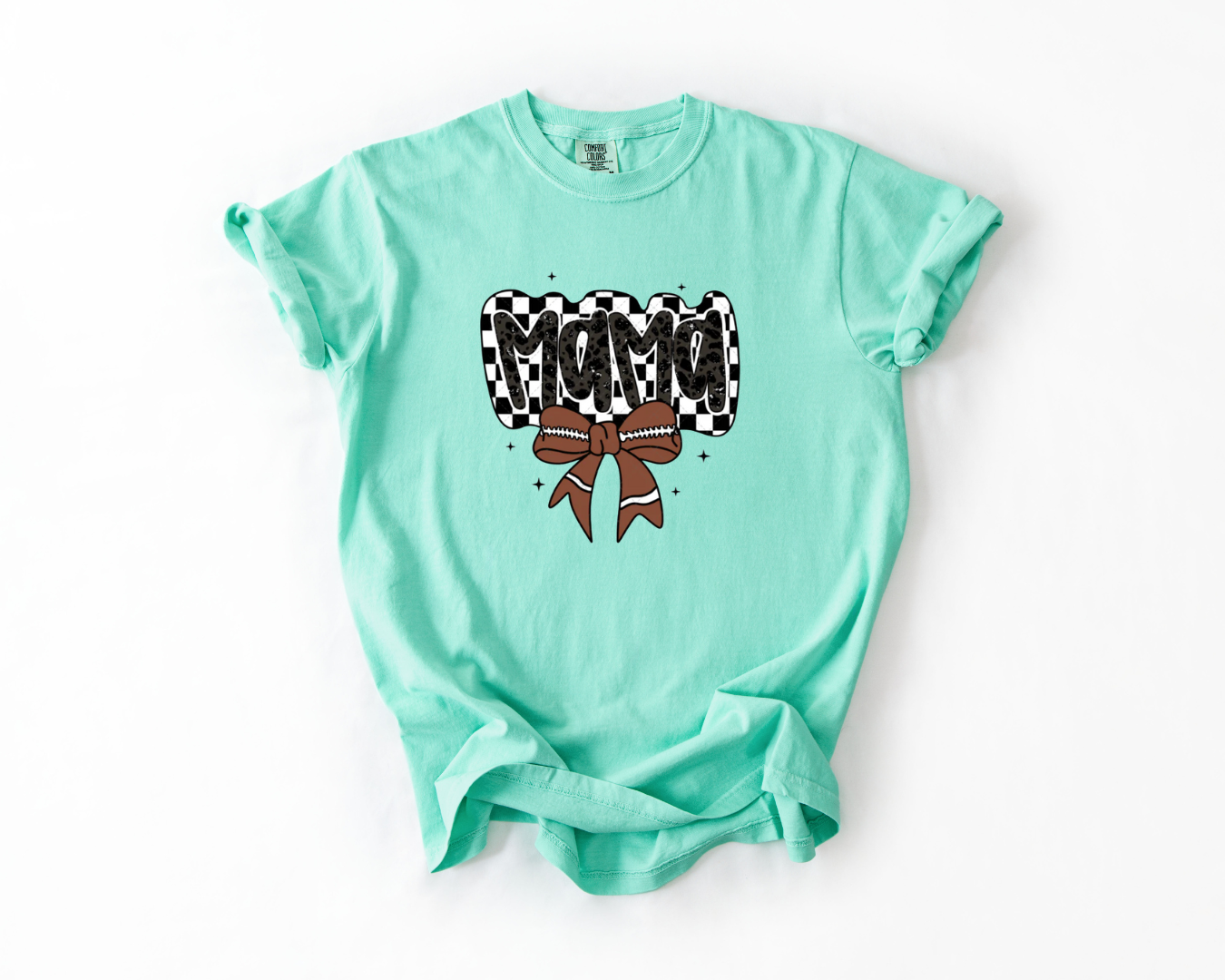 Football Mama with Bow