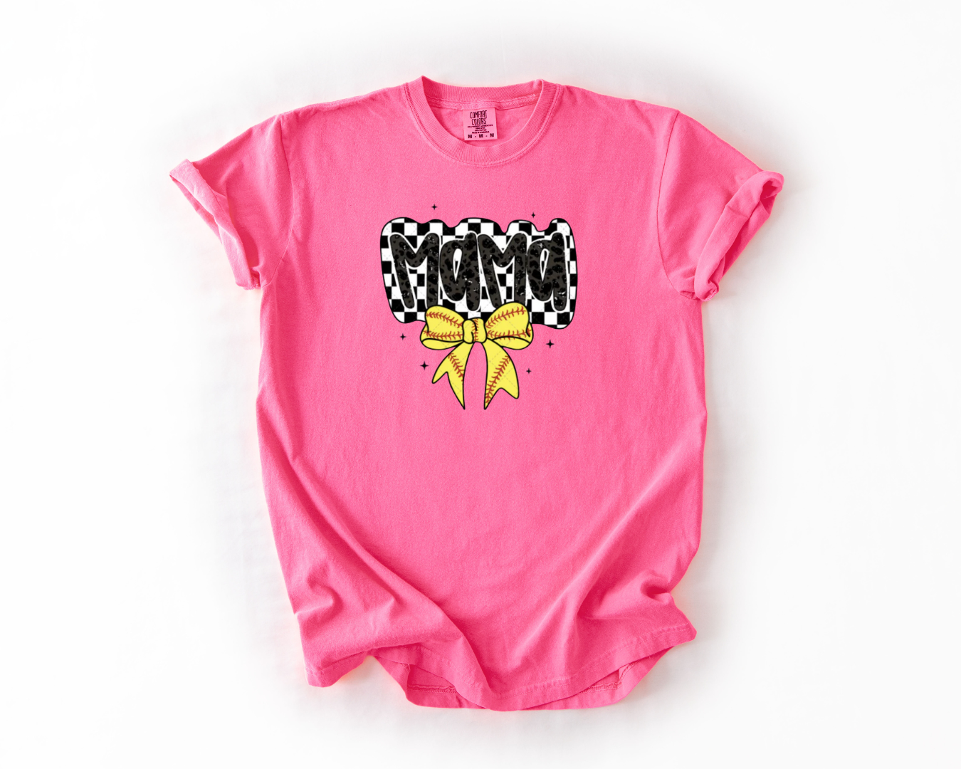 Softball Mama with Bow