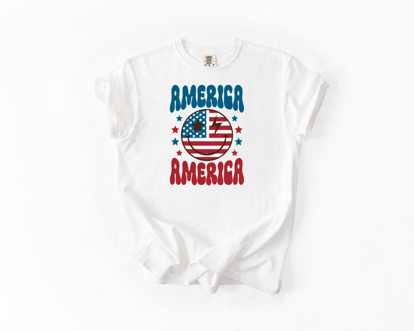 America America Smiley Face