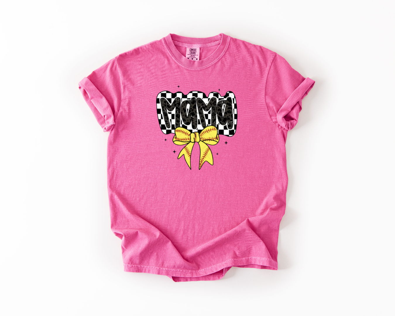 Softball Mama with Bow