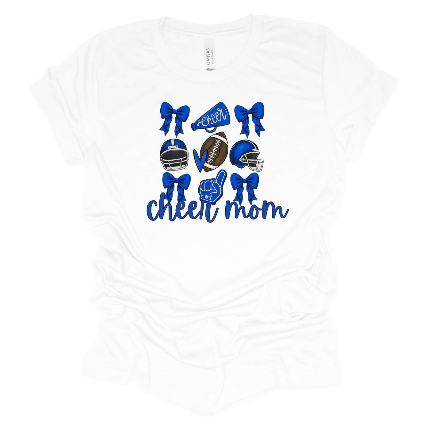 Cheer Mom Football Grid