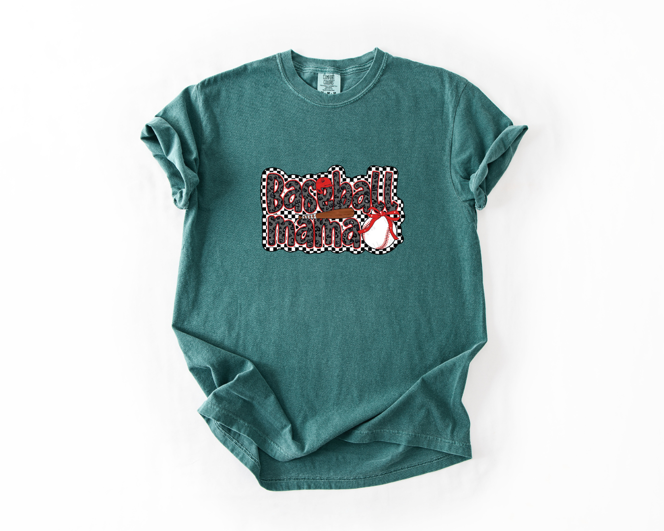 Trendy Baseball Mama Red