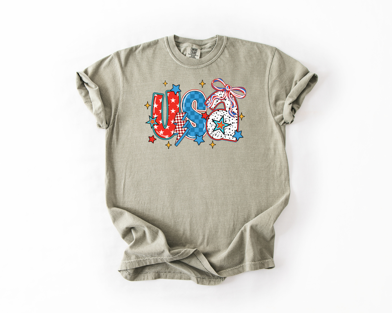 USA Coquette Red White Blue