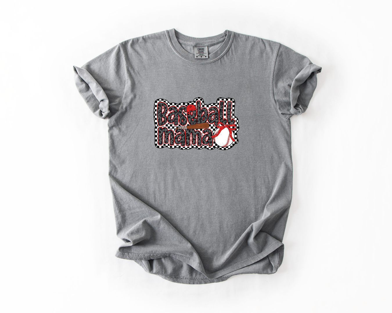 Trendy Baseball Mama Red