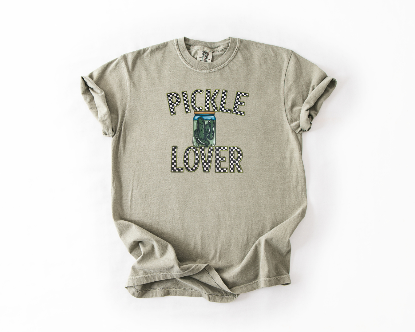 Pickle Lover Checkered