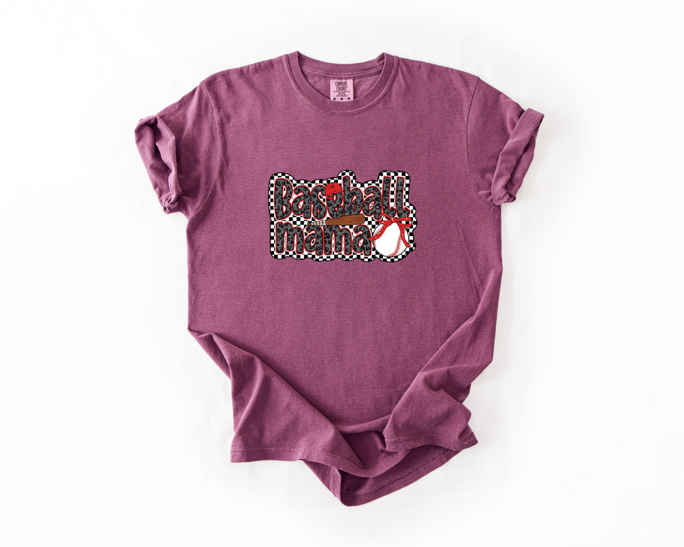 Trendy Baseball Mama Red