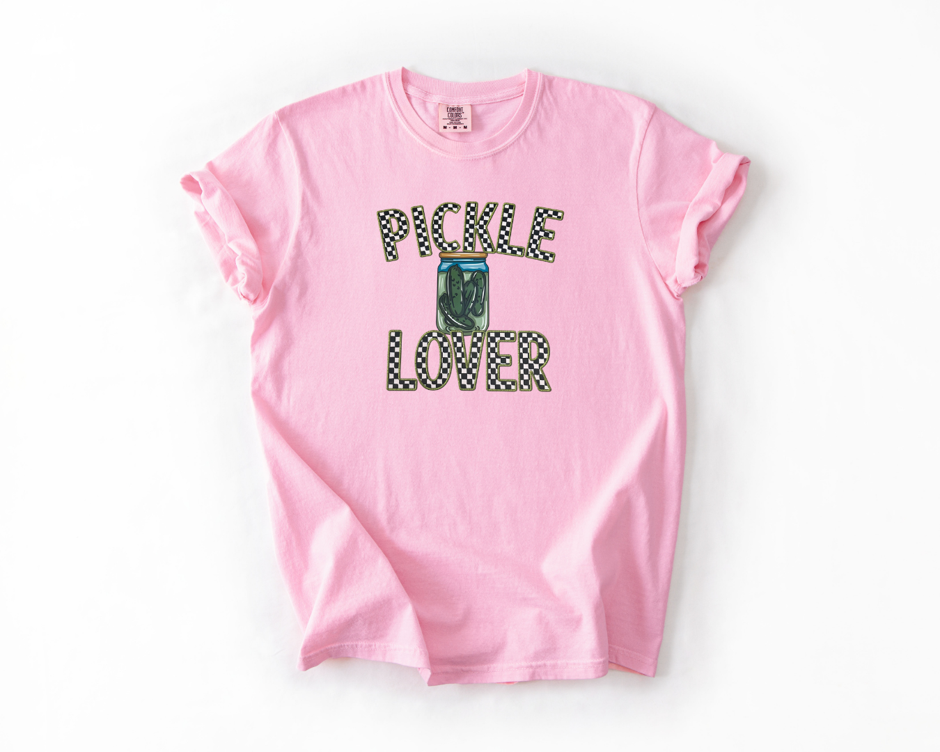 Pickle Lover Checkered