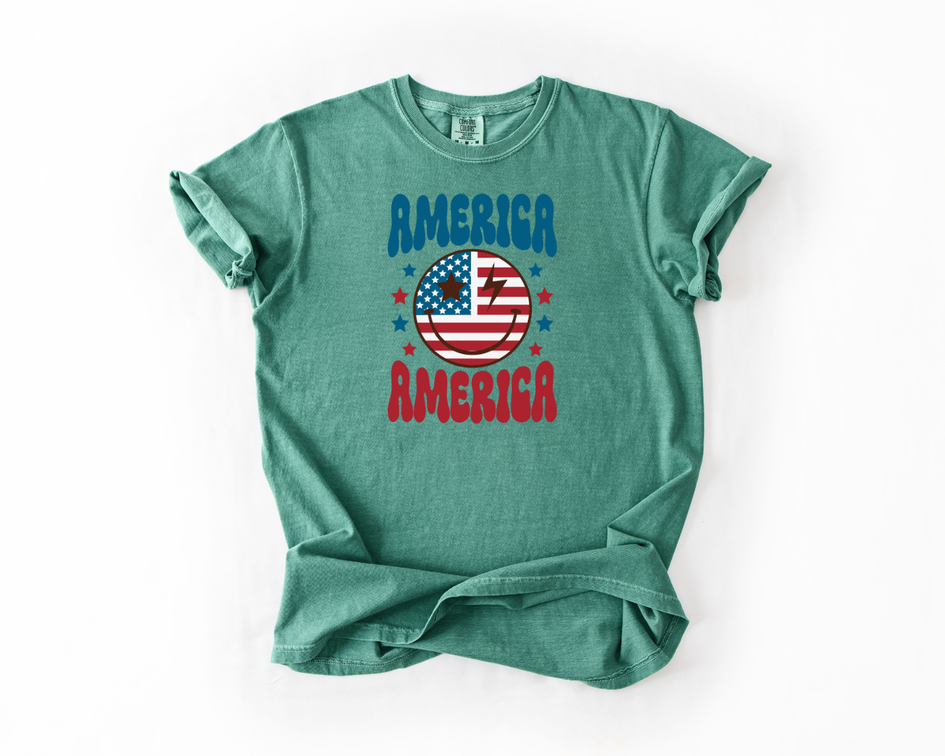 America America Smiley Face