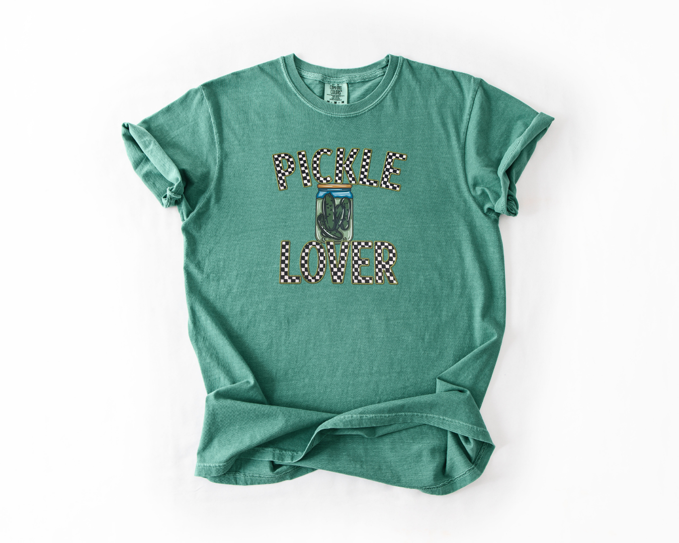 Pickle Lover Checkered