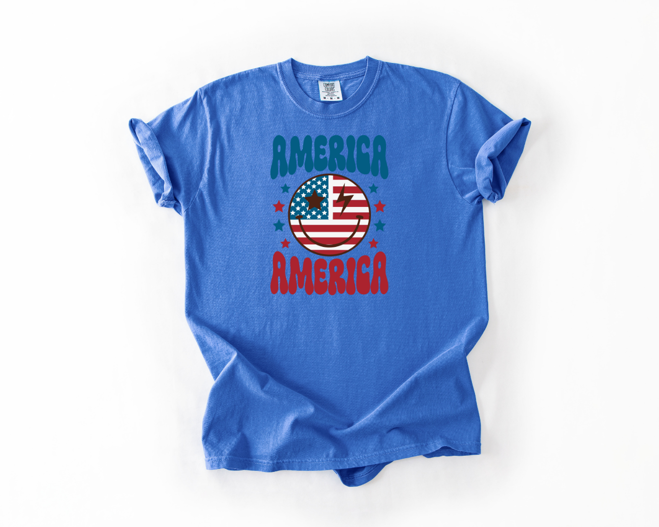 America America Smiley Face