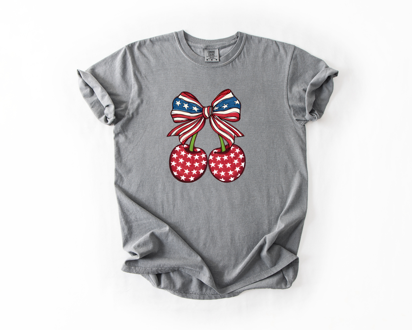Cherries Flag Print