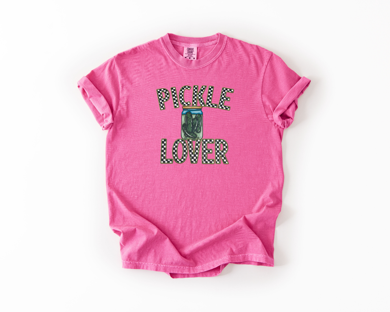 Pickle Lover Checkered