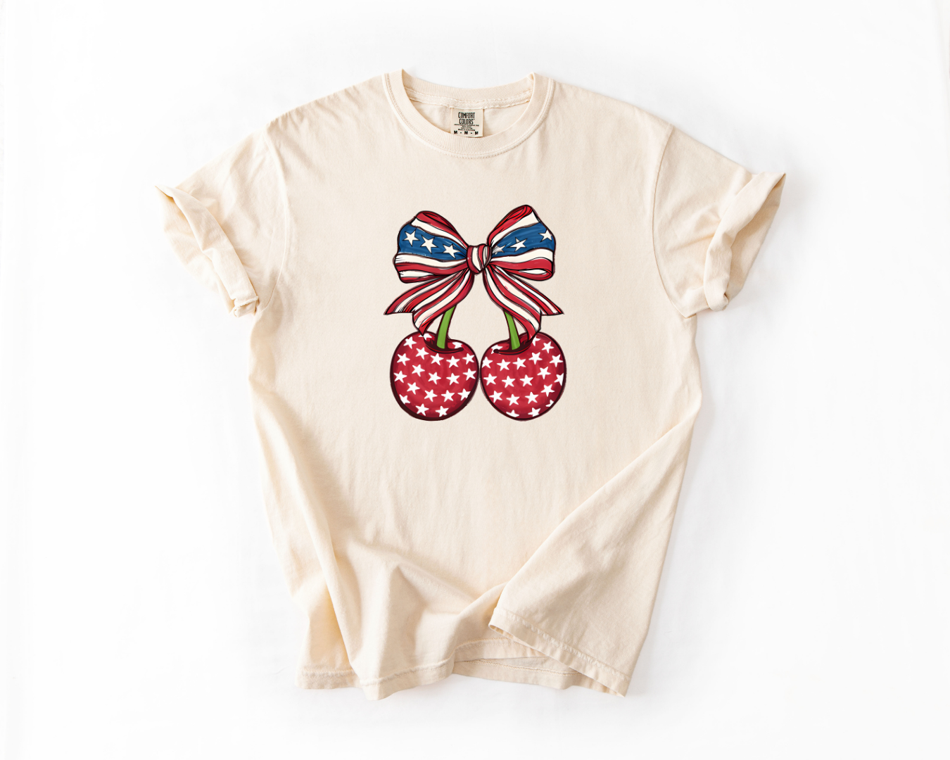 Cherries Flag Print