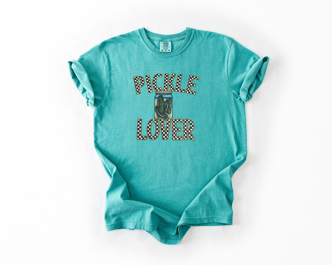 Pickle Lover Checkered
