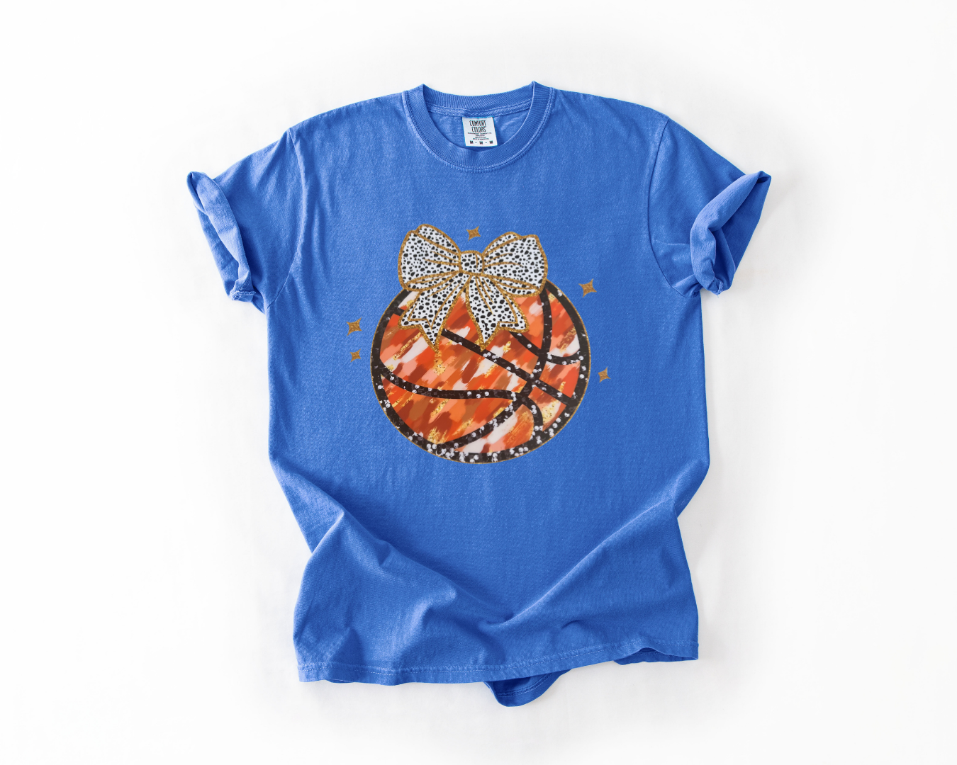 Glitzy Brushstroke Basketball (Youth)