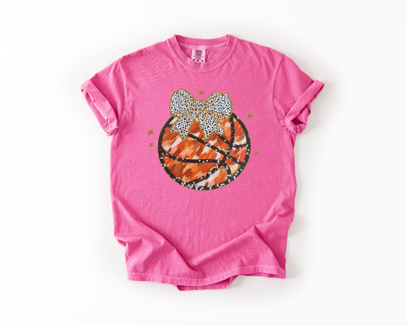 Glitzy Brushstroke Basketball (Youth)