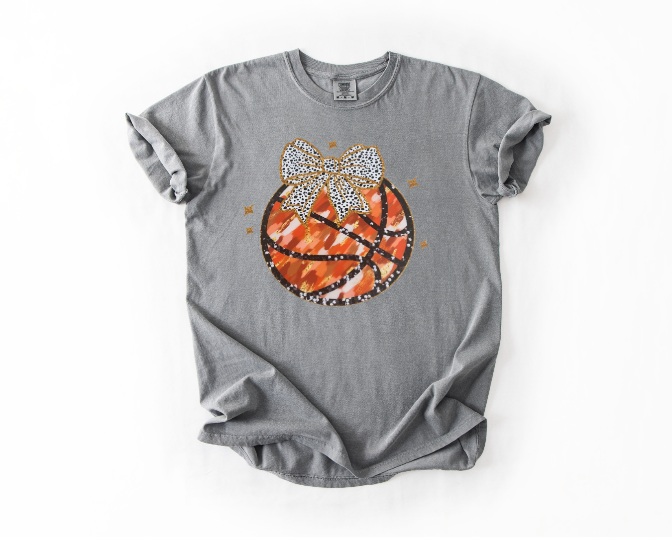 Glitzy Brushstroke Basketball (Youth)
