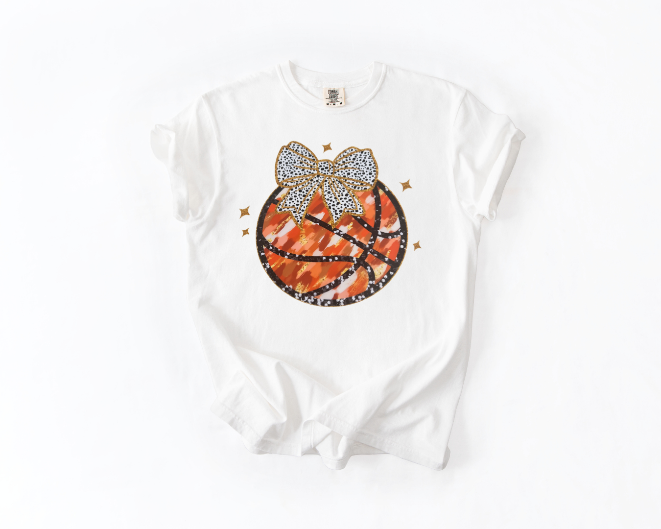 Glitzy Brushstroke Basketball (Youth)