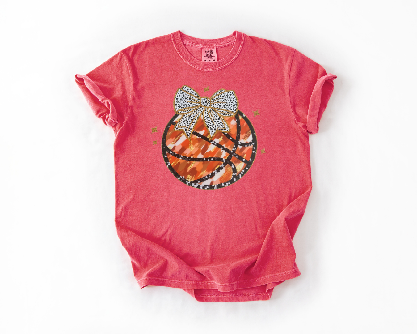 Glitzy Brushstroke Basketball (Youth)