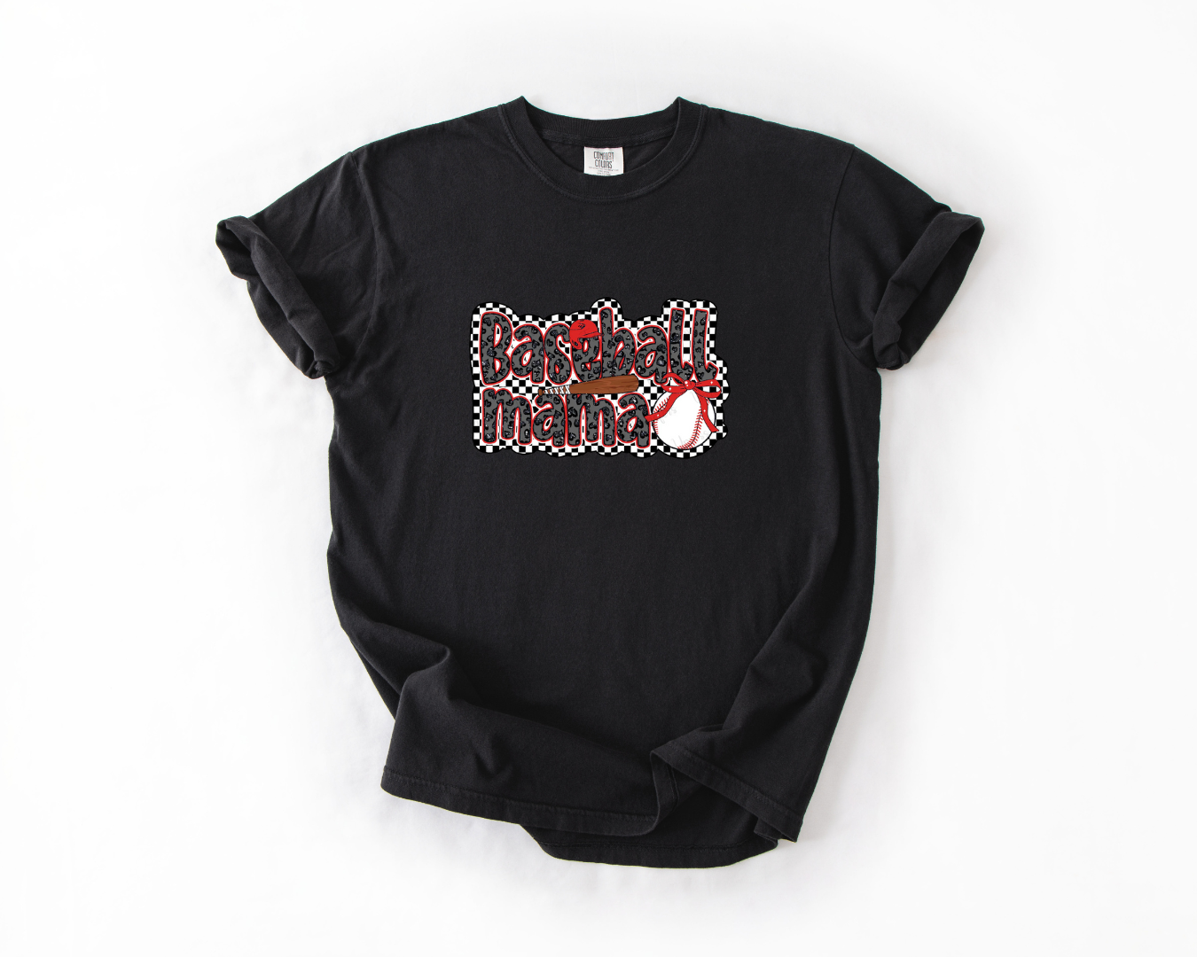 Trendy Baseball Mama Red