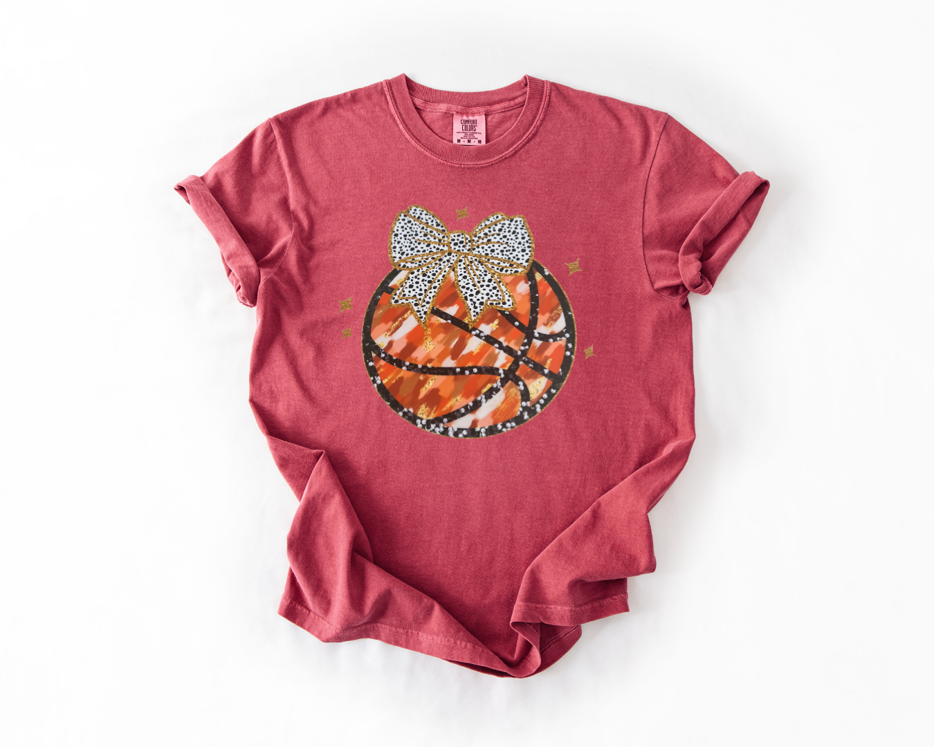 Glitzy Brushstroke Basketball (Youth)