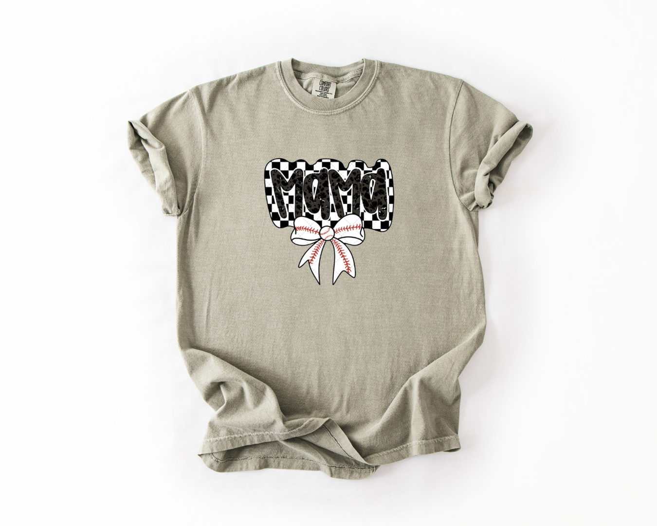 Baseball Mama with Bow
