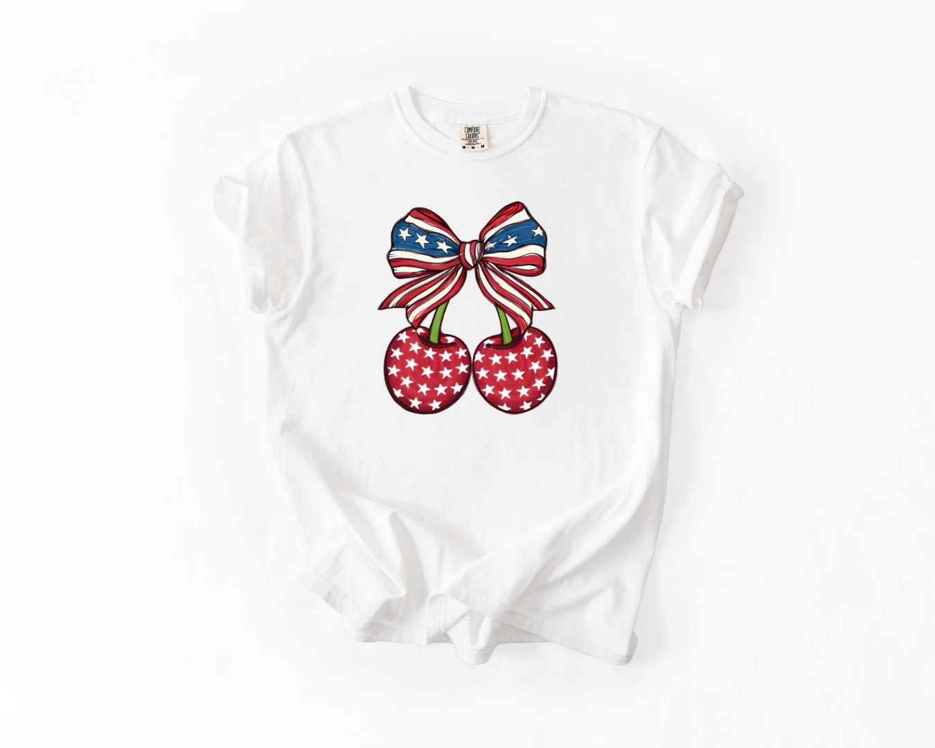 Cherries Flag Print