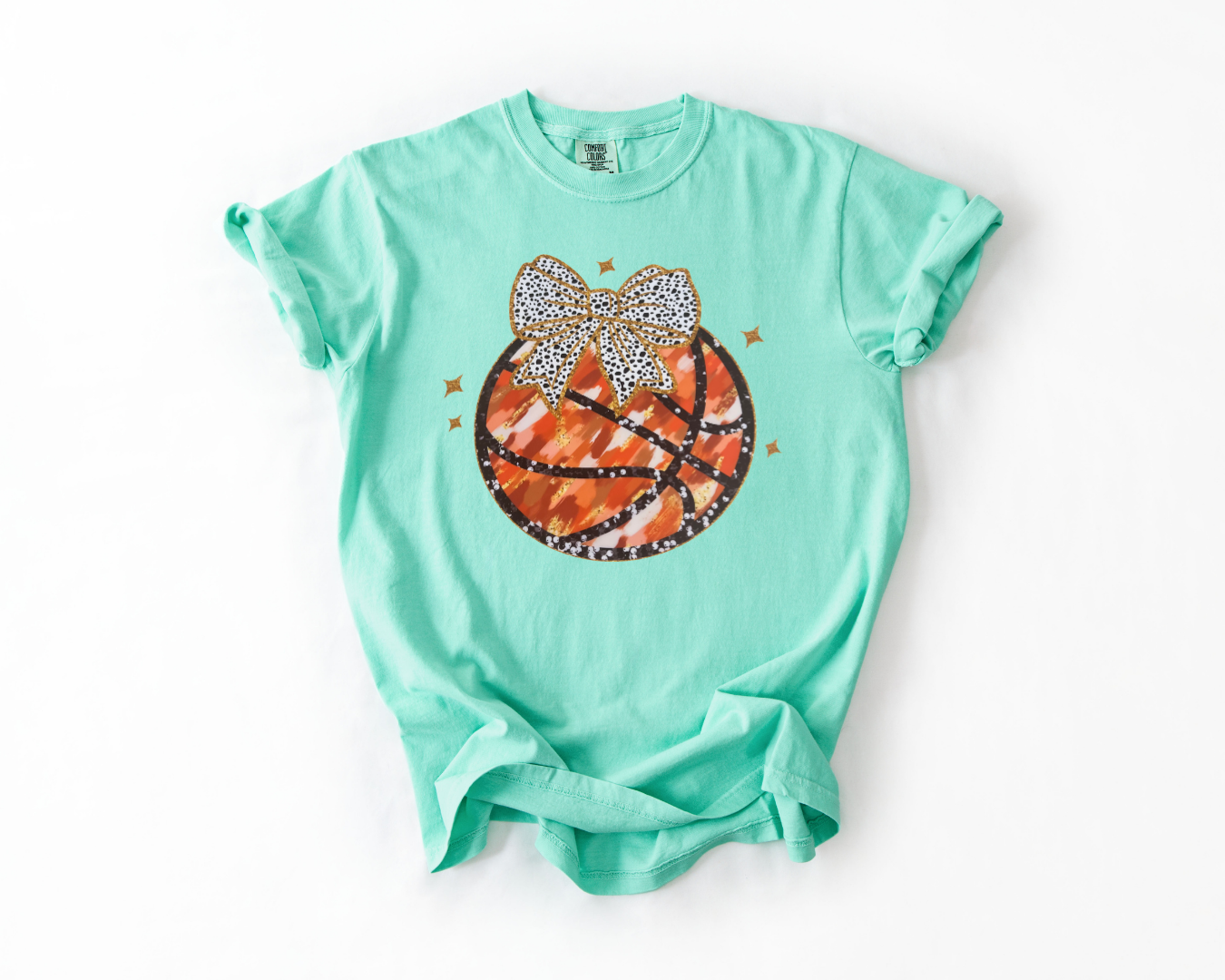Glitzy Brushstroke Basketball (Youth)