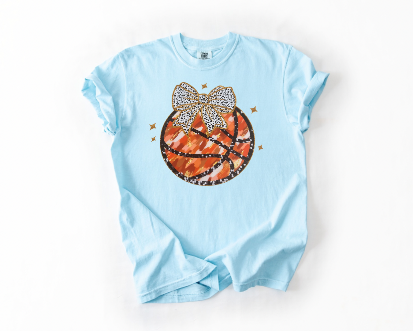 Glitzy Brushstroke Basketball (Youth)
