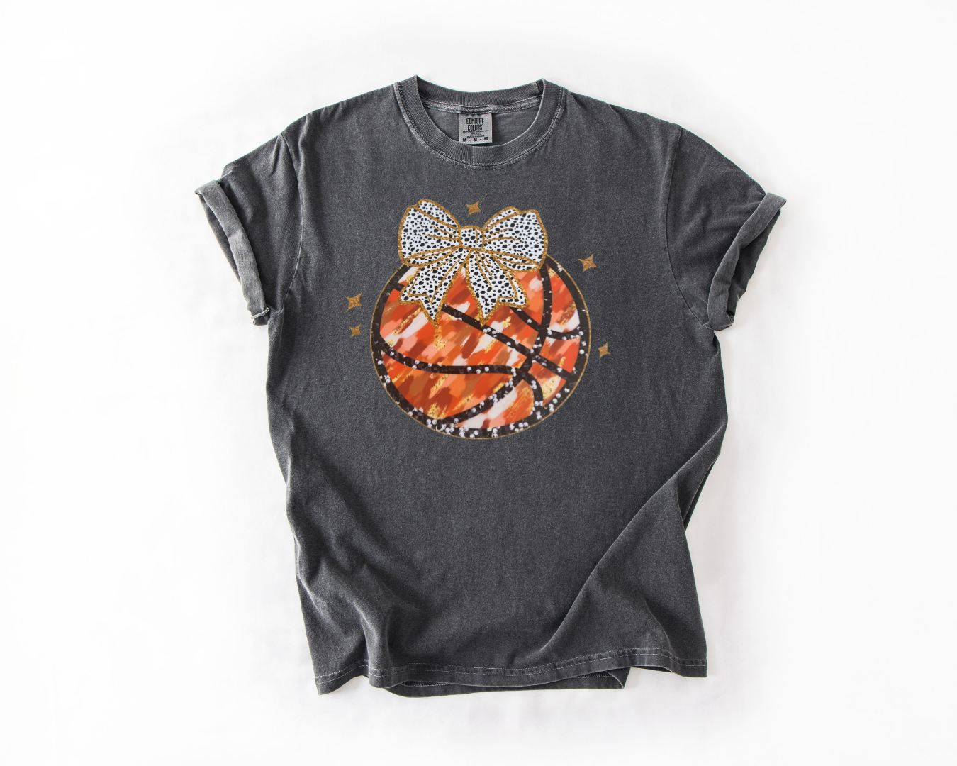 Glitzy Brushstroke Basketball (Youth)