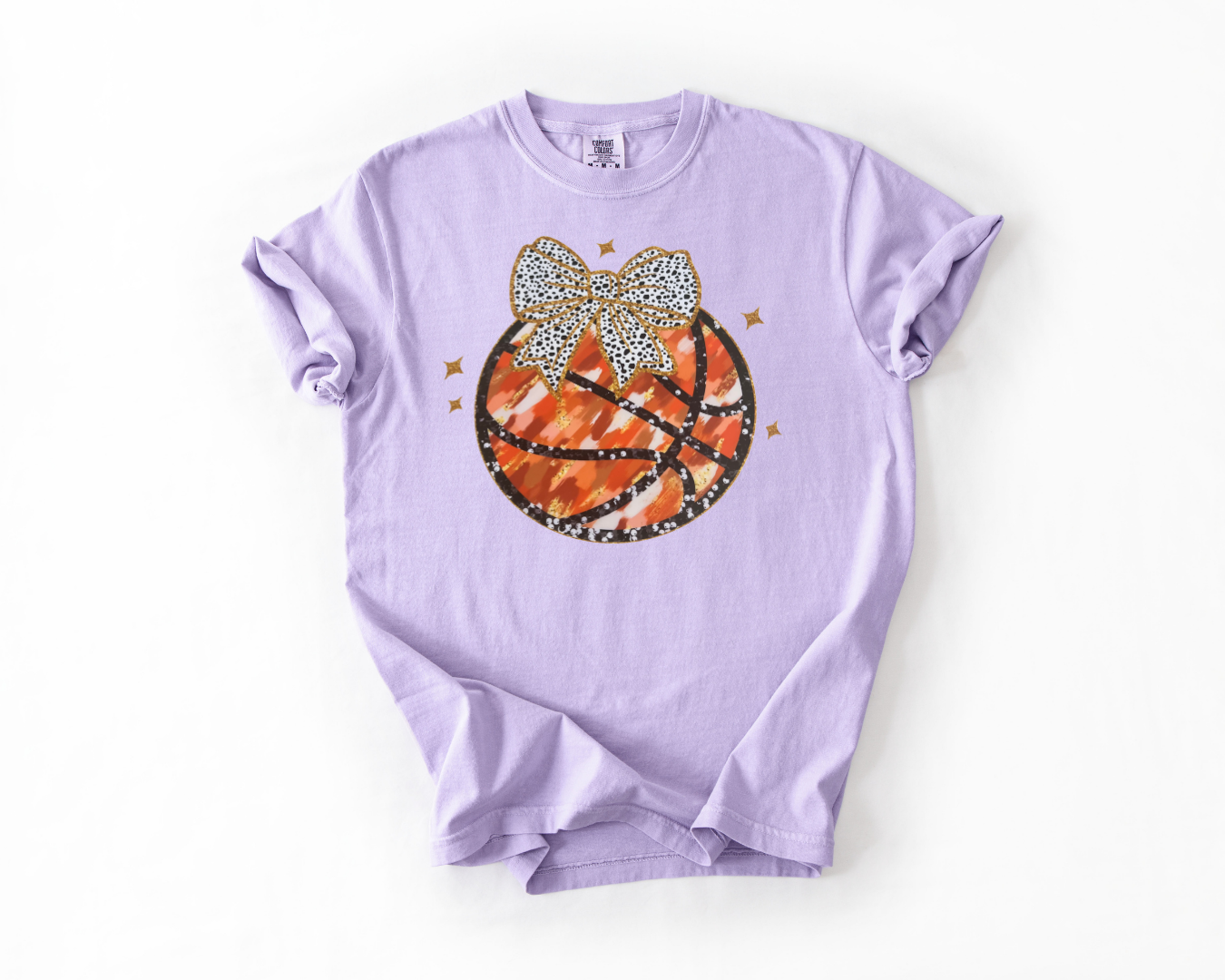 Glitzy Brushstroke Basketball (Youth)