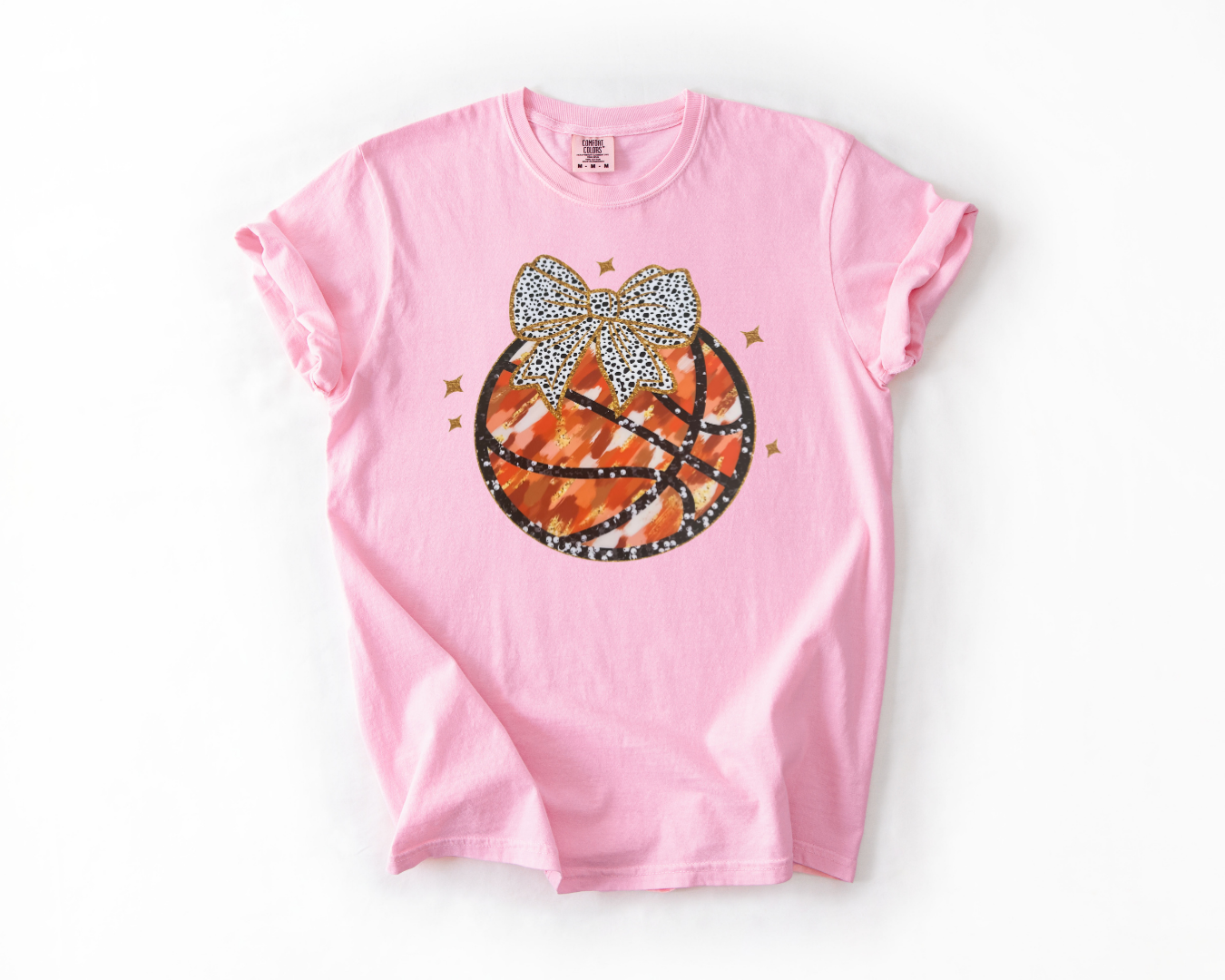 Glitzy Brushstroke Basketball (Youth)