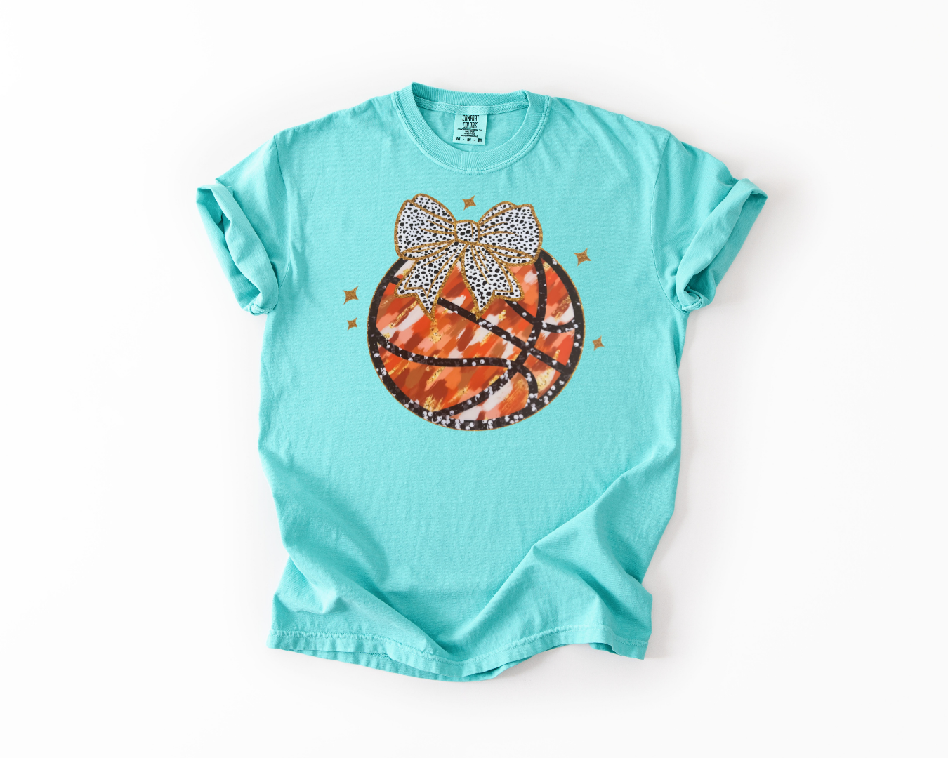 Glitzy Brushstroke Basketball (Youth)