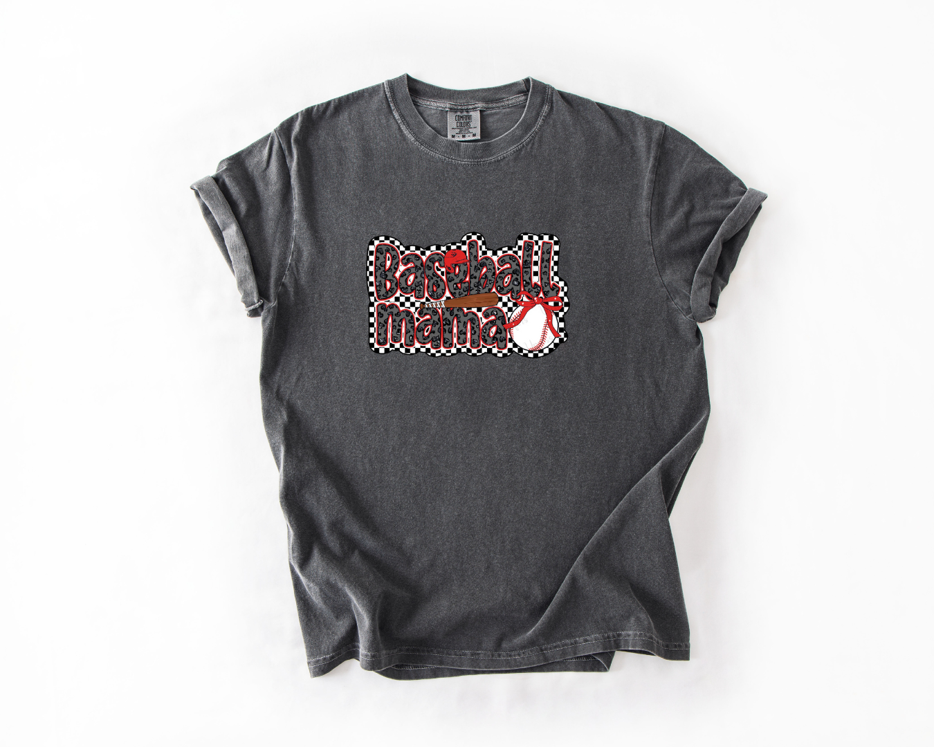 Trendy Baseball Mama Red