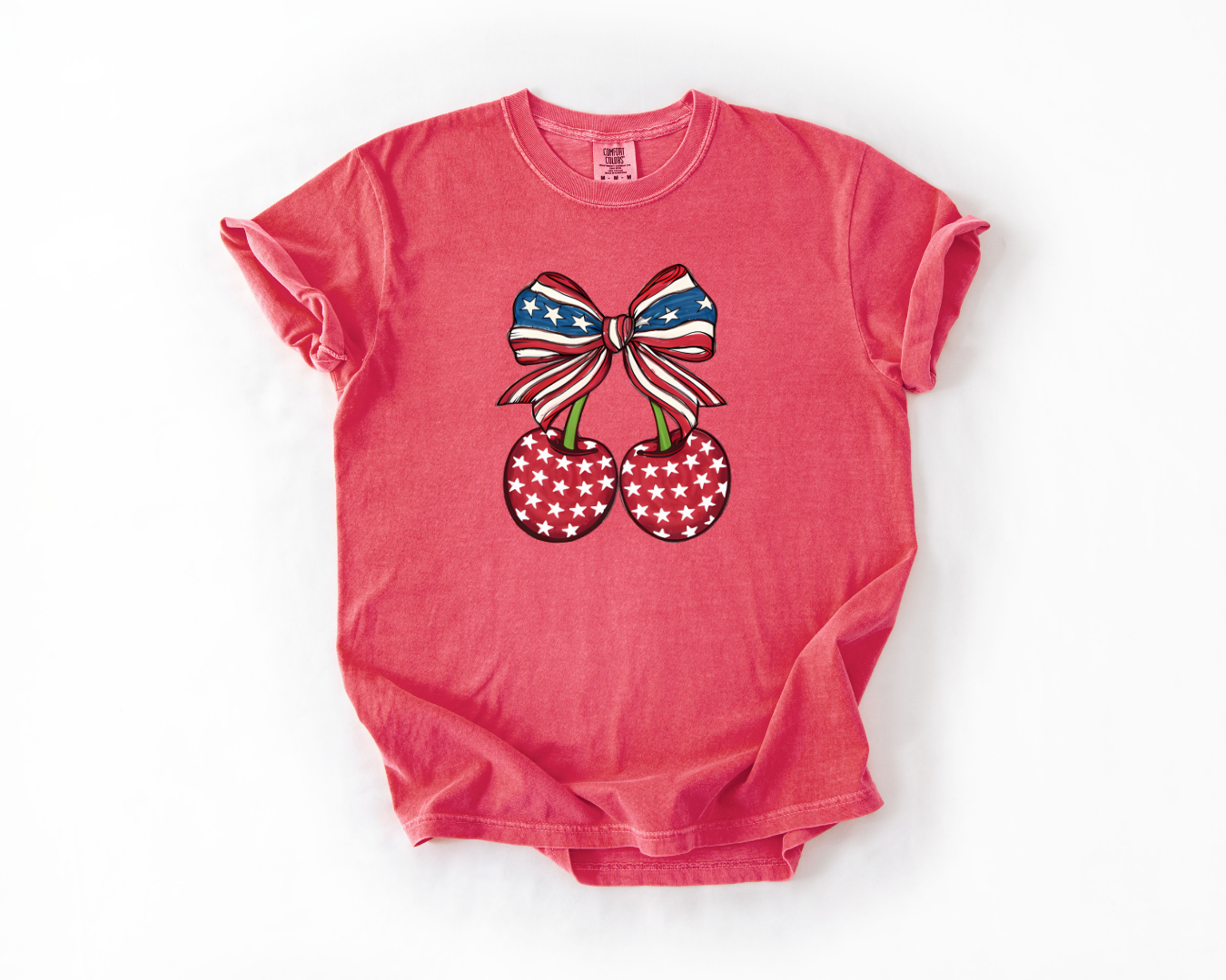 Cherries Flag Print