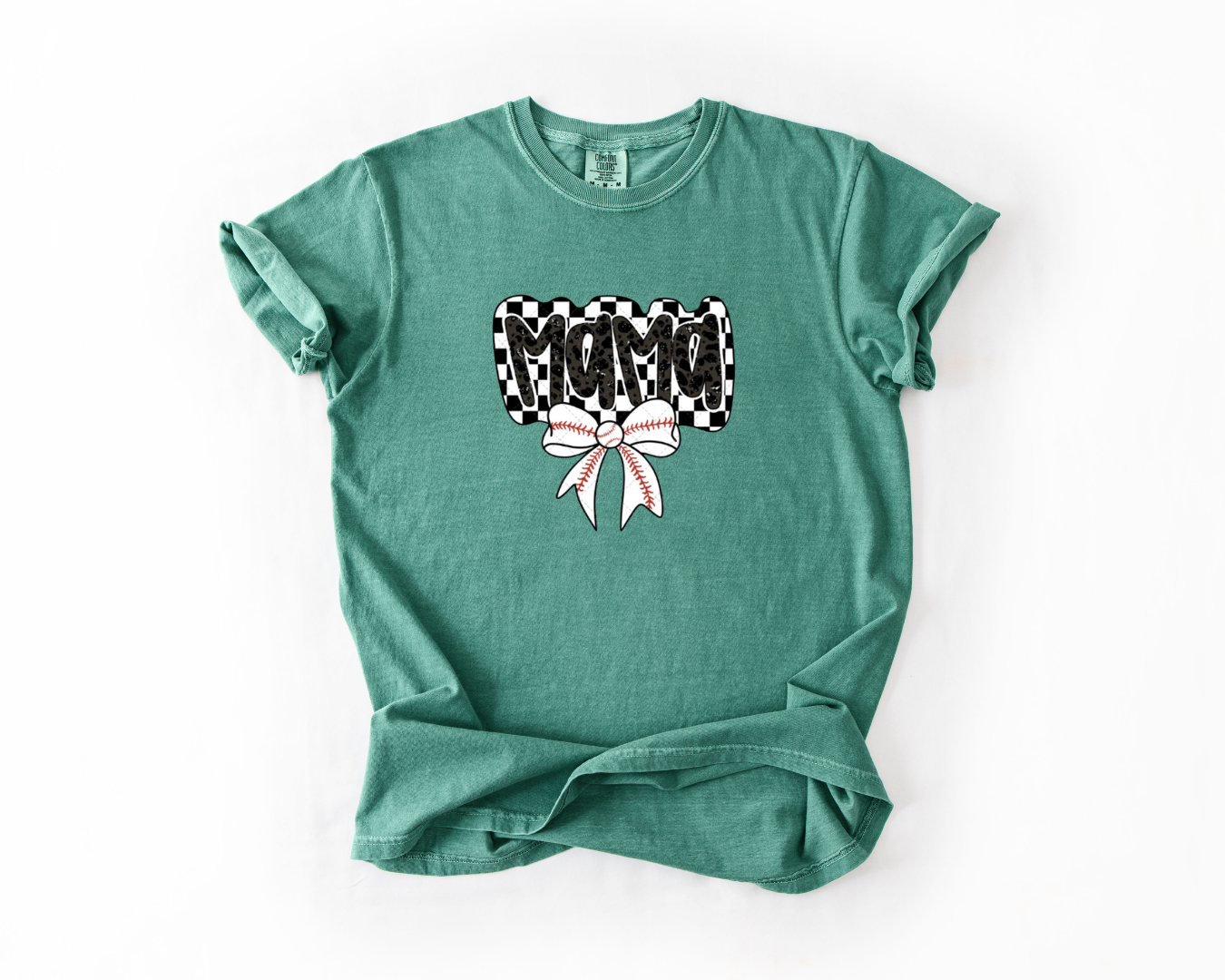 Baseball Mama with Bow