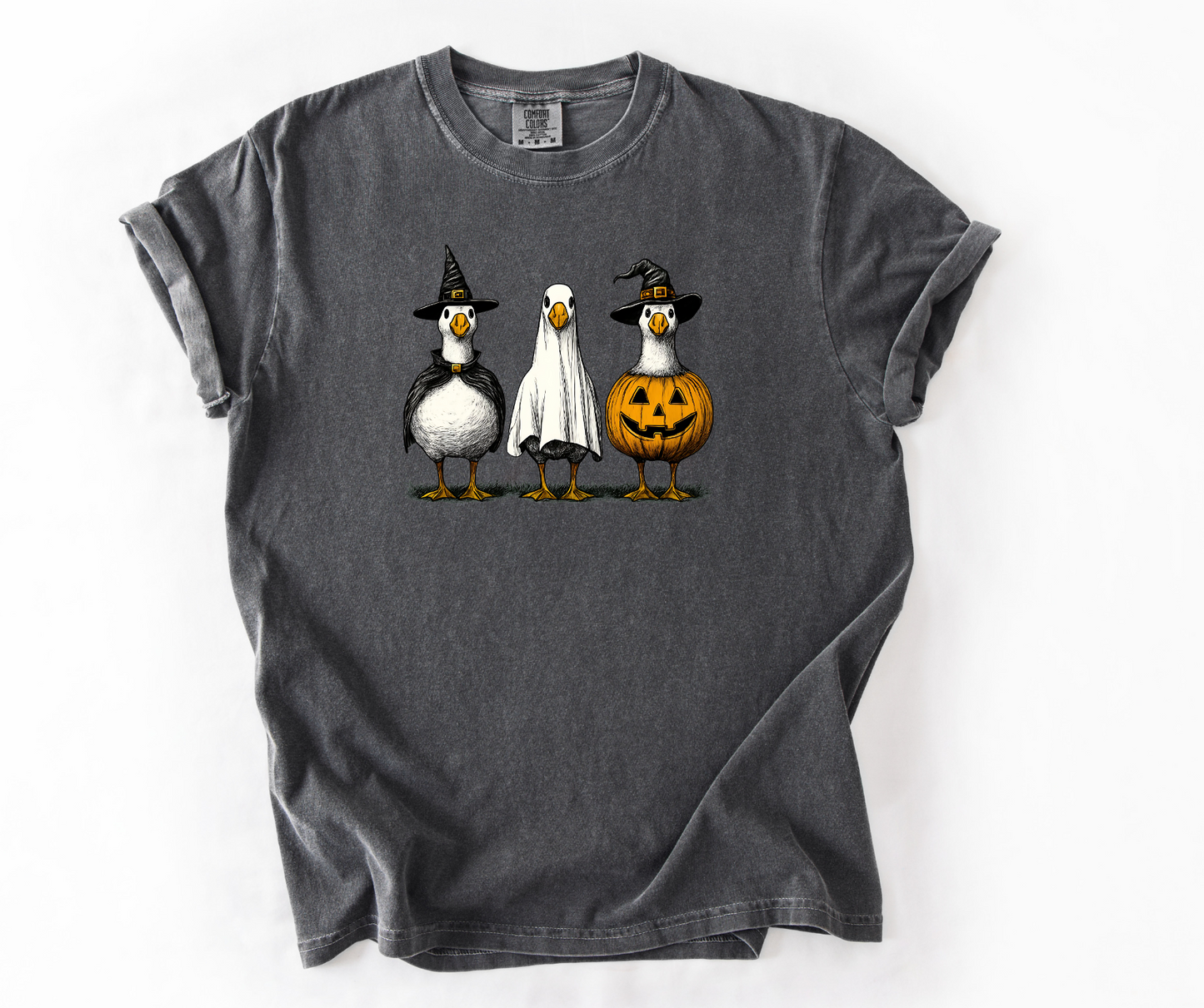Halloween Geese Trio