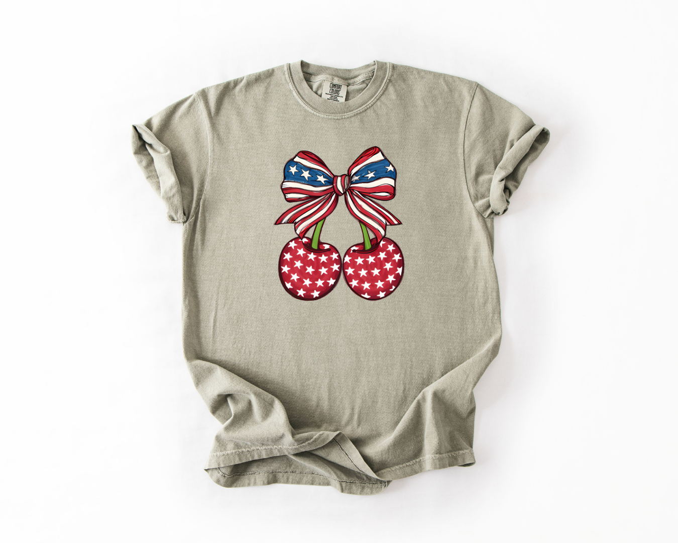 Cherries Flag Print