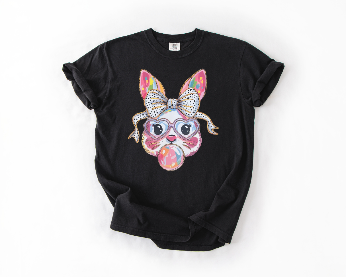 Iridescent Pink Easter Bunny